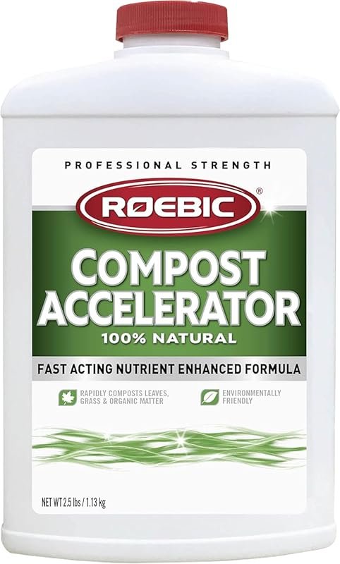 Roebic Bacterial Compost Accelerator 2.5 lbs for Faster Composting