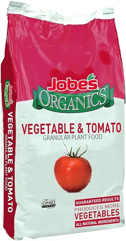 Jobe’s Organics 16lb Granular Fertilizer for Vegetables & Tomatoes – E