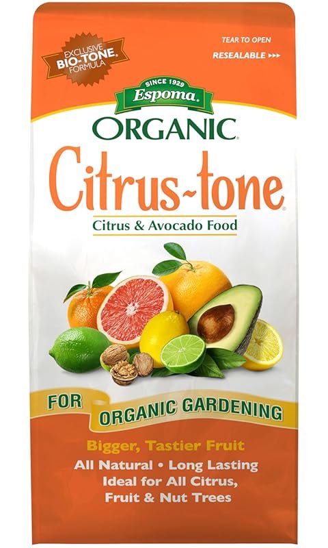Espoma Organic Citrus-Tone 5-2-6 Fertilizer for Citrus, Fruit, Nut & A