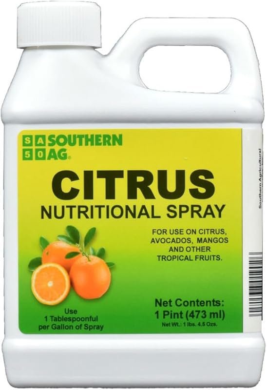 Southern Ag Chelated Citrus Nutritional Spray for Healthy Citrus Trees