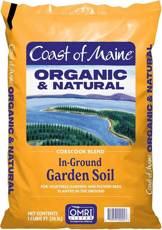 Coast of Maine Cobscook Blend Organic Garden Soil – In-Ground Soil wit