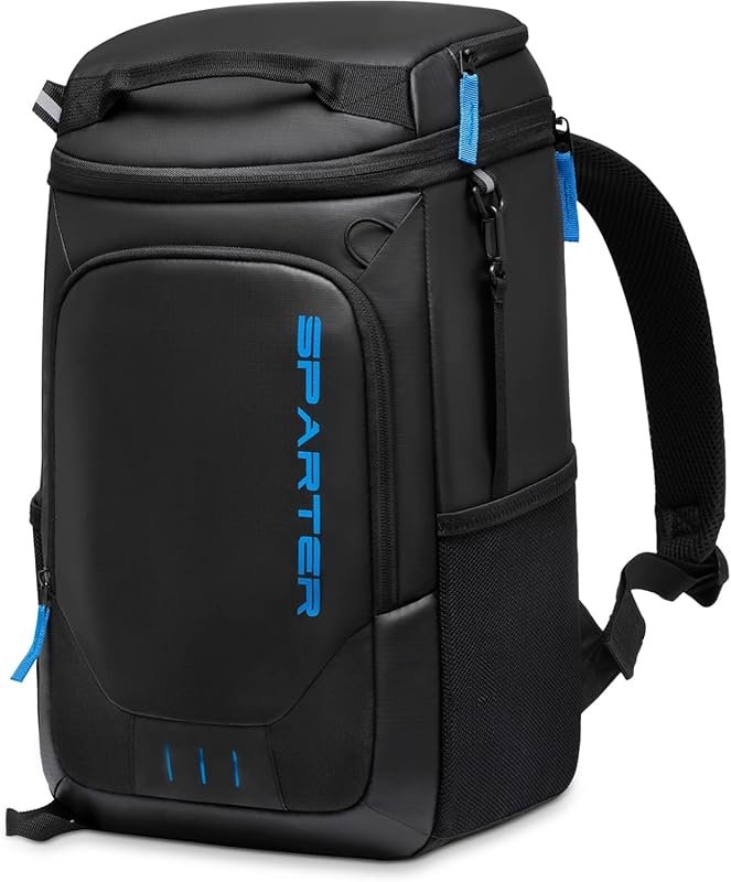 SPARTER 33/49 Can Insulated Cooler Backpack, Leak-Proof Dual Compartme