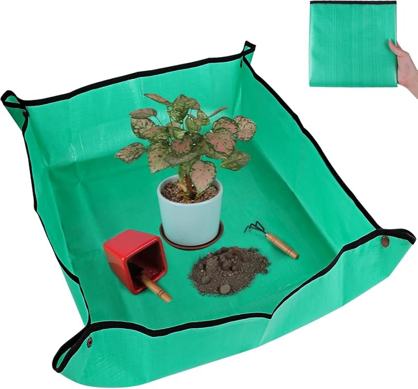 Azureblue Waterproof Plant Repotting Mat for Indoor Potting Succulents
