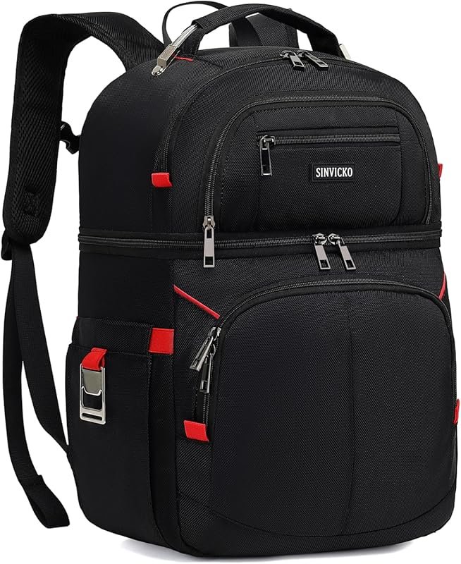 Double Deck Leakproof Insulated Cooler Backpack for Men and Women, Per