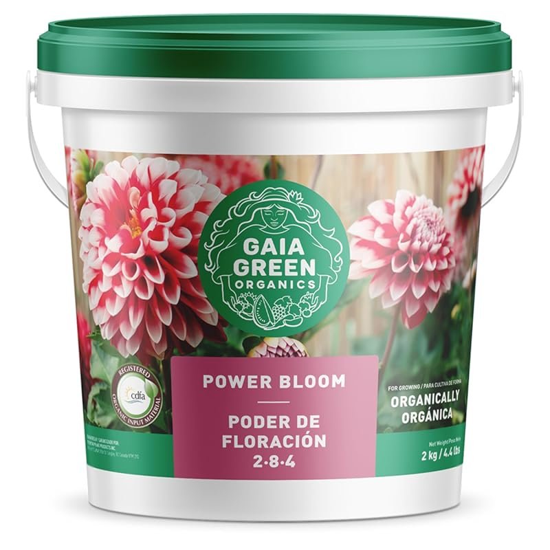 GAIA GREEN Power Bloom Fertilizer for Root, Flower & Fruit Development