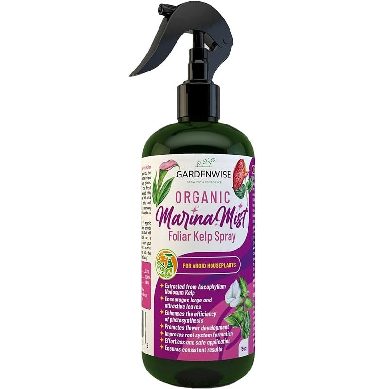 GARDENWISE Marina Mist Organic Aroid Plant Food & Kelp Spray for Potte