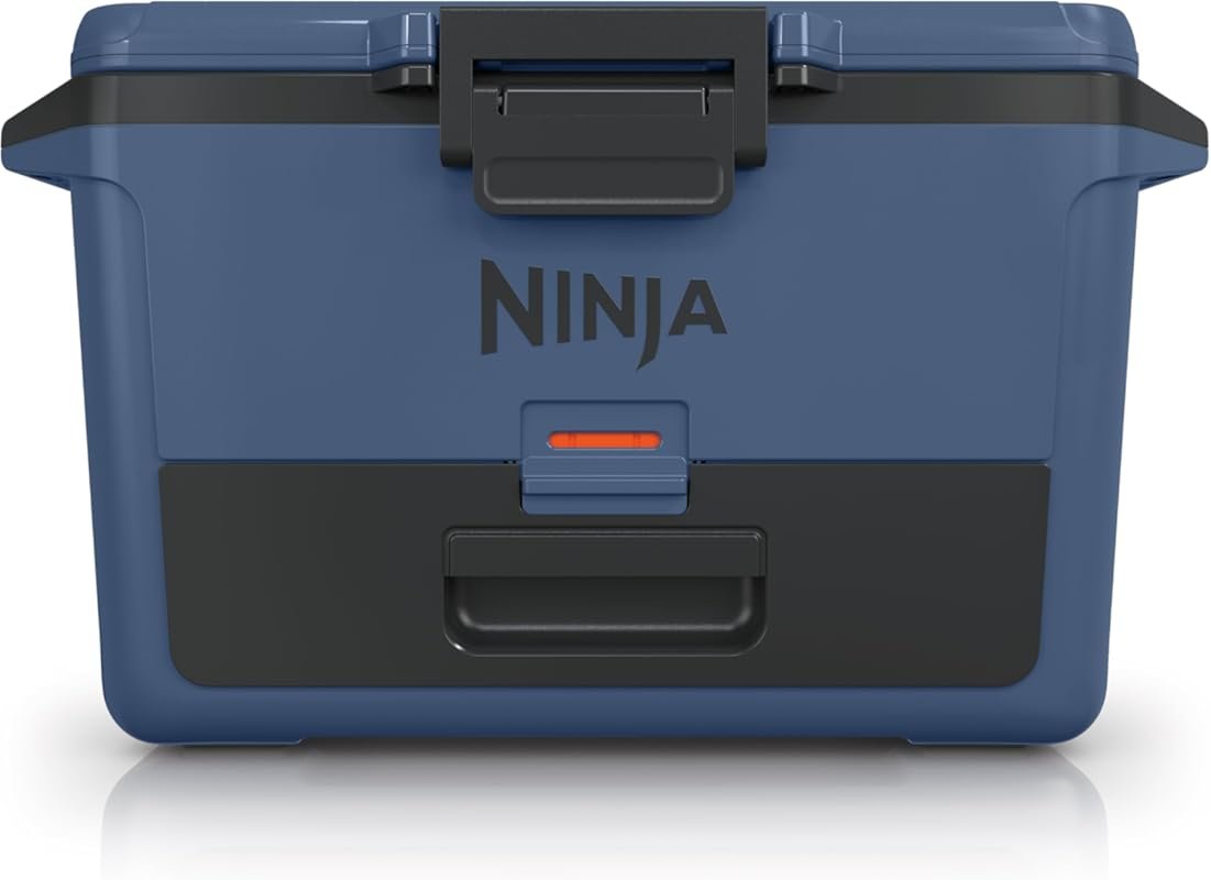Ninja FrostVault 50qt Hard Cooler with Dry Zone: Premium Insulated Coo