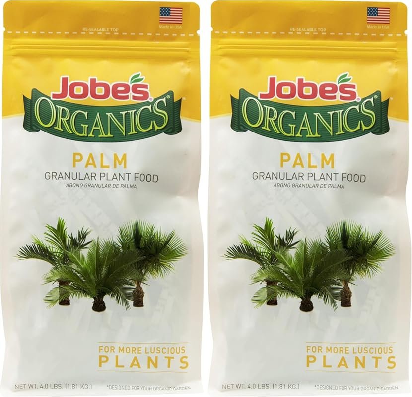 Jobe's Organics Granular Fertilizer: Organic Plant Food for Palm Trees