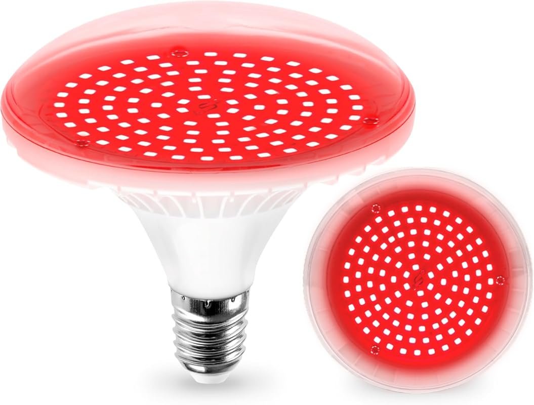 UFO Deep Red Therapy LED Grow Light for Indoor Plants, 150W for Flower