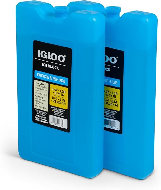 Igloo Maxcold Ice Block Cooler Ice Pack for Extended Cooling