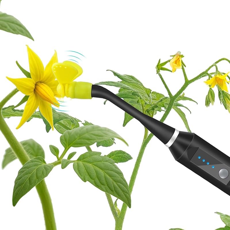 USB Rechargeable Vibrating Plant Pollination Tool for Greenhouse Tomat