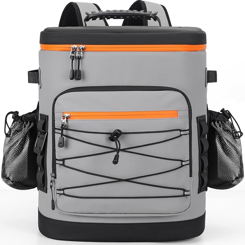 Large 52 Can Insulated Cooler Backpack, 30L Waterproof & Leak-Proof fo