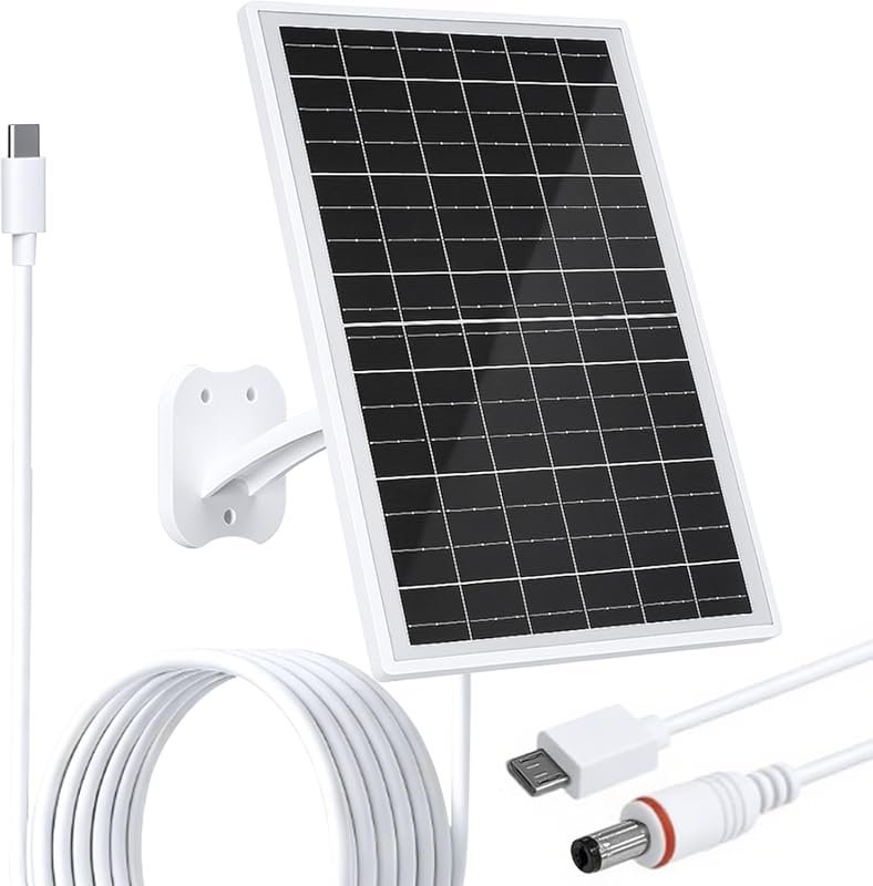 FUTUREZEN 13W Solar Panel: Versatile Outdoor Charger for Cameras with