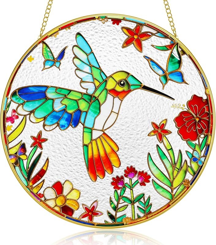 Handmade Stained Glass Suncatcher – 8