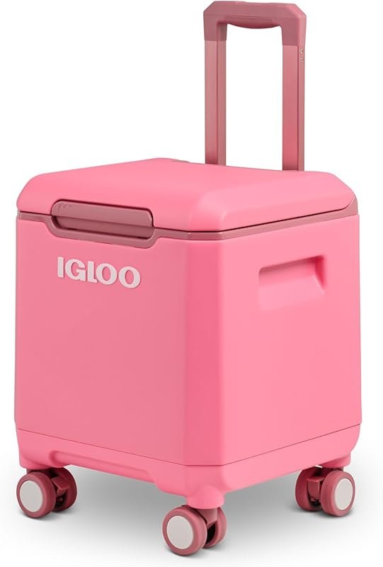 Igloo Tag Along Too Cooler: Insulated Rolling Hard Shell Picnic Style 