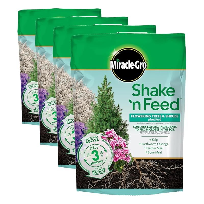 Miracle-Gro Shake 'N Feed for Flowering Trees & Shrubs – Acid-Loving P