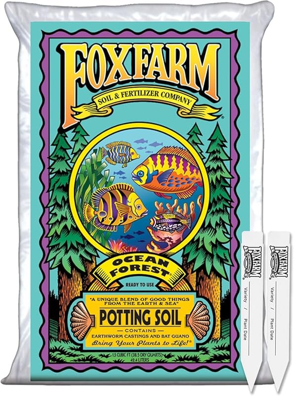 FoxFarm Ocean Forest Potting Soil: Light, Aerated Mix for All Containe