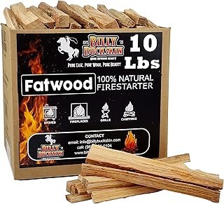 10lb Fatwood Fire Starter Sticks
