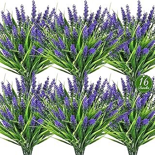 16 Bundles Artificial Plants Outdoor