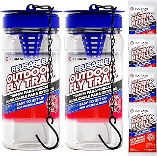 2 Fly Traps Outdoor Trap Patio