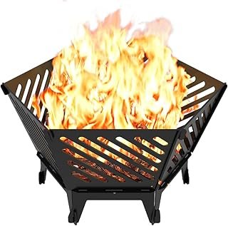 22.5 Inch Portable Hexagon Fire Pit