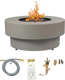 32-inch Outdoor Gas Fire Pit Table