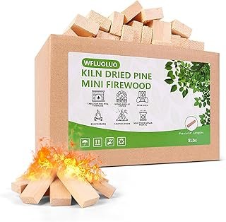 4" Lengths Mini Fire Sticks Wood