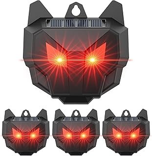 4 Solar Nocturnal Animal Repeller Dual