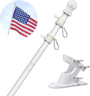 5ft Stainless Steel Flag Pole House