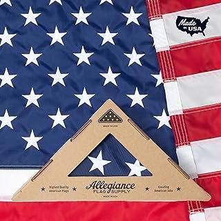 Allegiance Flags Made USA American Outside