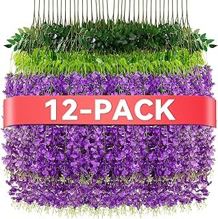 Alotiki Wisteria Hanging Flowers