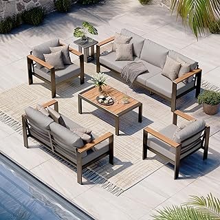 Aluminum Outdoor Patio Furniture Coffee Table