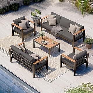Aluminum Outdoor Patio Furniture Coffee Table
