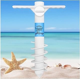 AMMSUN Beach Umbrella Sand Anchor Heavy