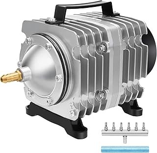 AquaMiracle Aquarium Air Pump Commercial Aluminum