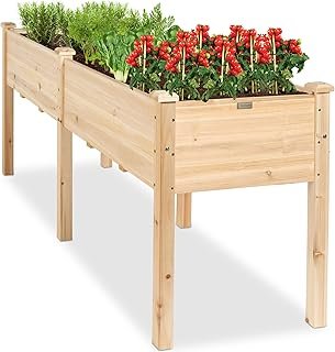 Best Choice Products 72x24x30in Raised Garden