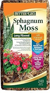 Better-Gro Sphagnum Moss 100% Natural Long-Fiber