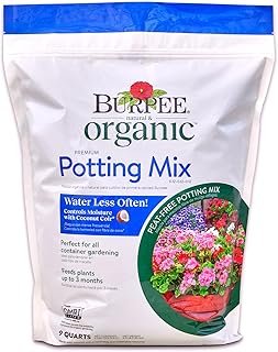 Burpee 9 Quarts Premium Organic Potting