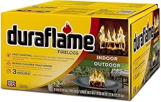 Duraflame 6-Pack Indoor/Outdoor Logs Fireplace &