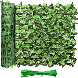 Eden's Decor Artificial Ivy Privacy Fence