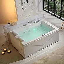 Empava 2 Person Heated Soaking Whirlpool