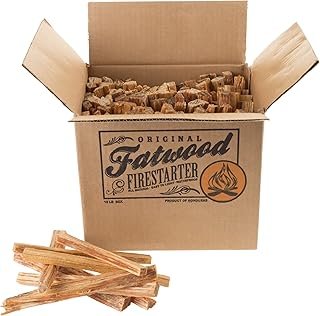 Fatwood Fire Starter Sticks 10lb Box
