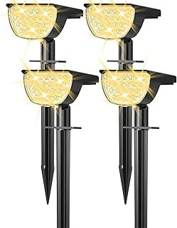 GKGG Solar Lights Outdoor Waterproof IP65