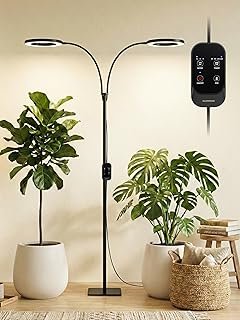 GLOWRIUM 48W LED Dual-Head Grow Light