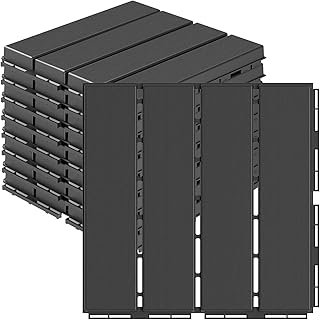 Goovilla Plastic Interlocking Deck Tiles