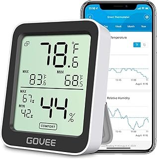 Govee Digital Hygrometer Indoor Thermometer Room