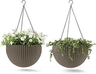 Keter Resin Rattan 2 Round Hanging