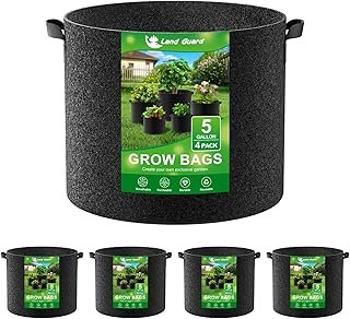 Land Guard 4-Pack Fabric Grow Bags