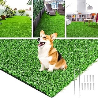 LOOBANI Realistic Artificial Grass Rug Indoor