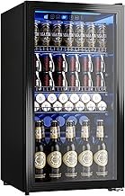 Manastin Beverage Refrigerator Cooler-130 Cans Freestanding